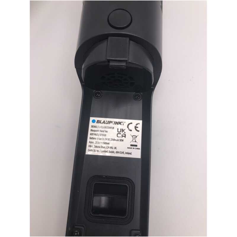 Blackpunkt WV251UK Hand Vac