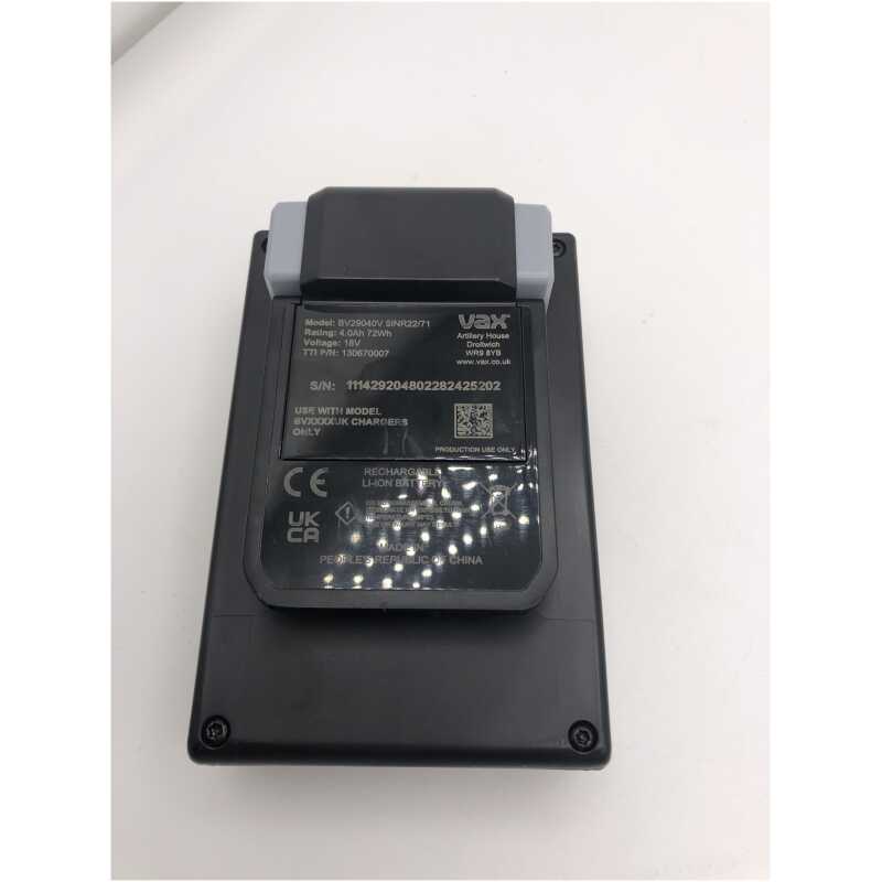 Vax OnePwr CLSV-VPKS Battery