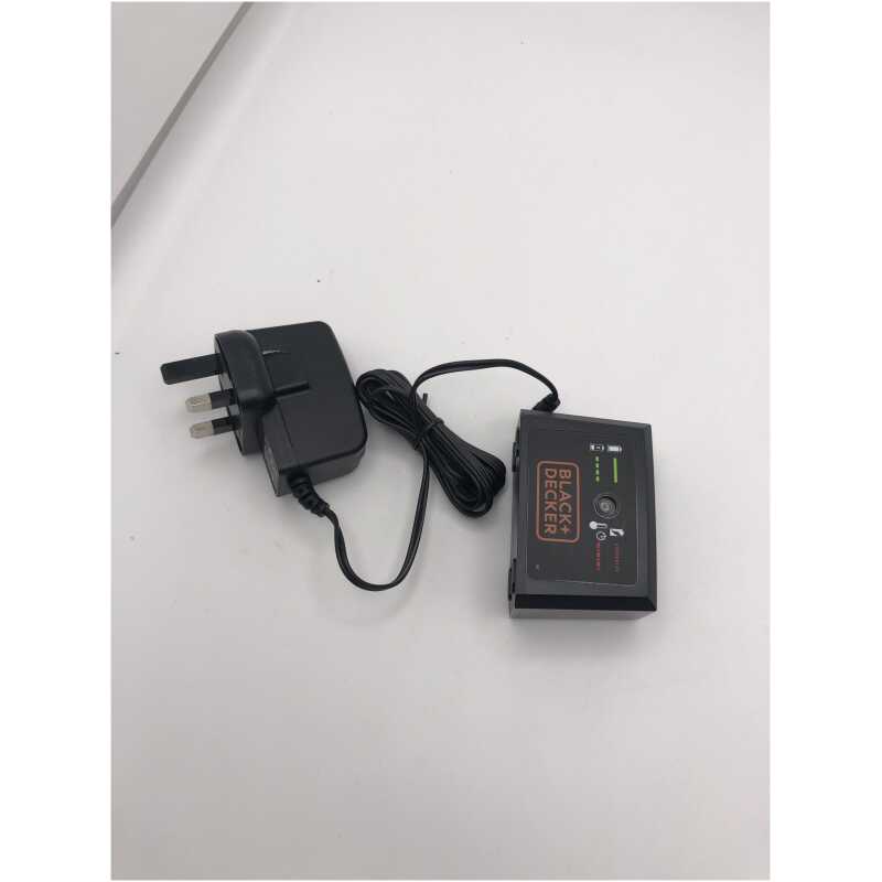 Black and Decker BHFEV632D Charger and Accessories