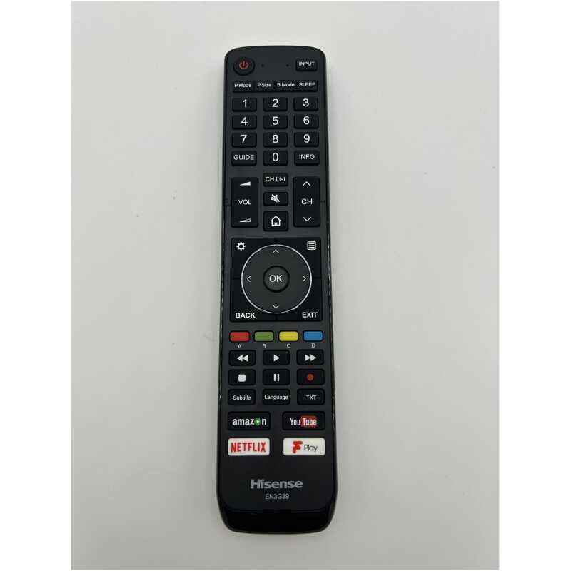 Genuine Hisense Remote Control EN3G39