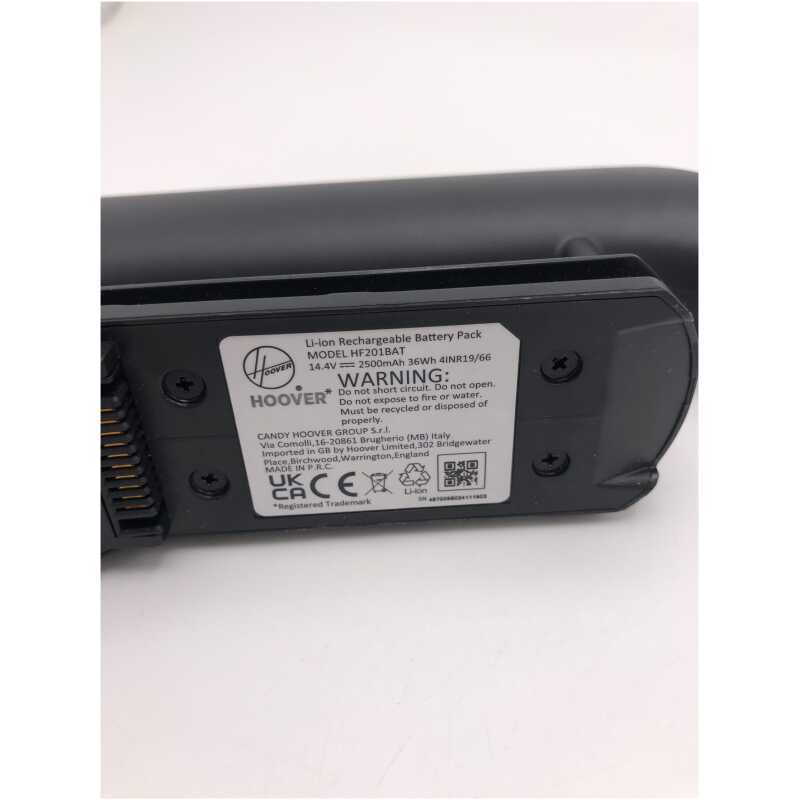 Hoover 94LD2301_01 Battery and Crevice tool