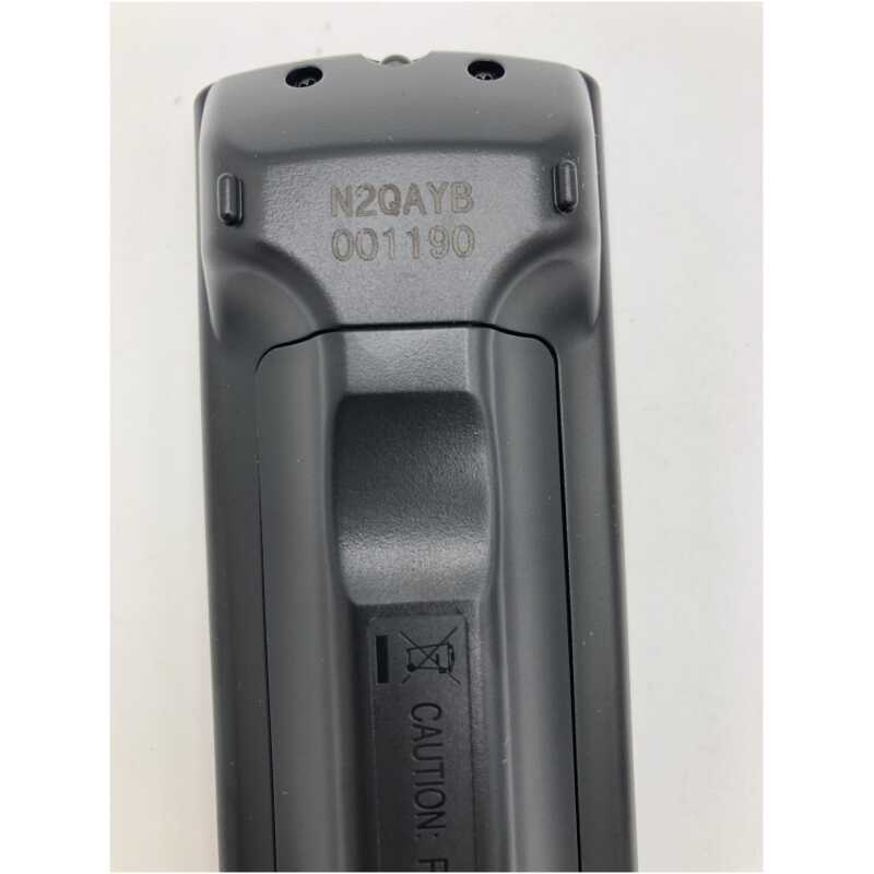 Panasonic N2QAYB001190 Remote