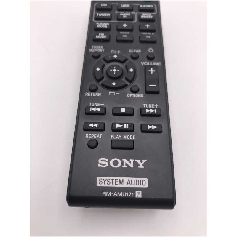Sony RM-AMU171 Remote Control
