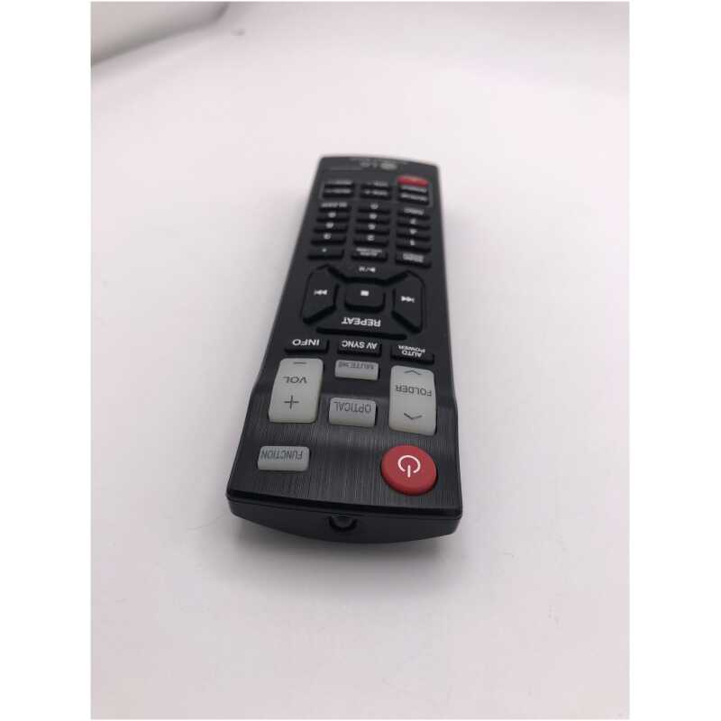 LG AKB73575422 Sound Bar Remote Control