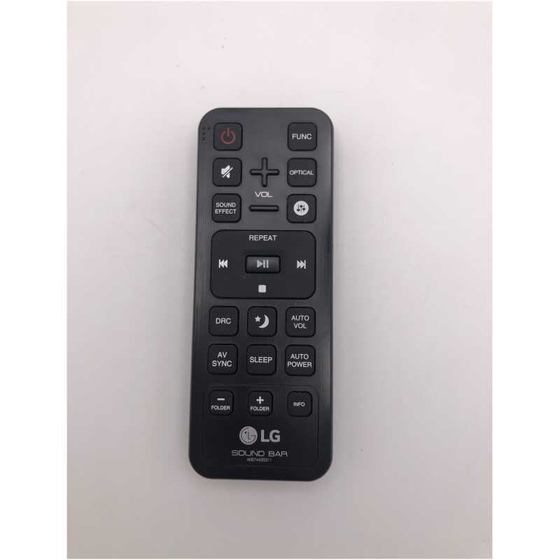 LG AKB74435311 Sound Bar Remote Control