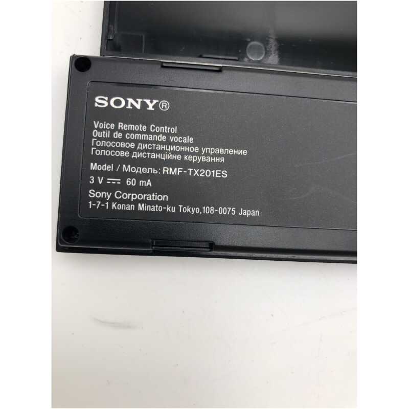 Sony RMT-TX201ES Remote Control