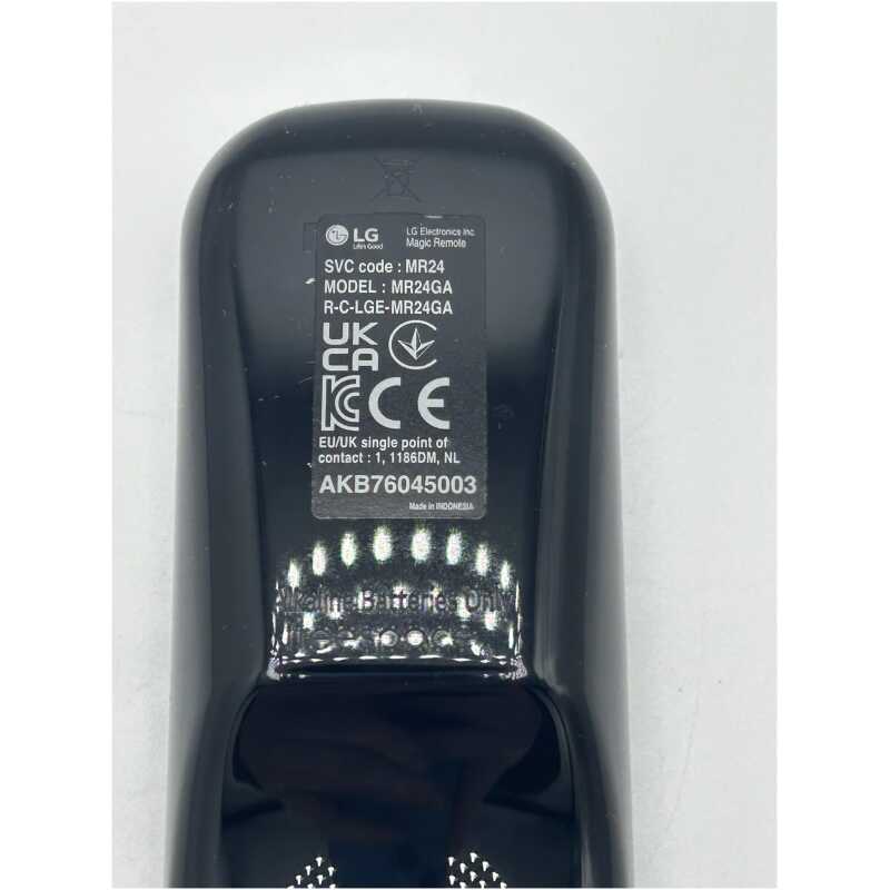 LG Smart Remote AKB76043102 AKB76039901 AKB76045003 MR24GA