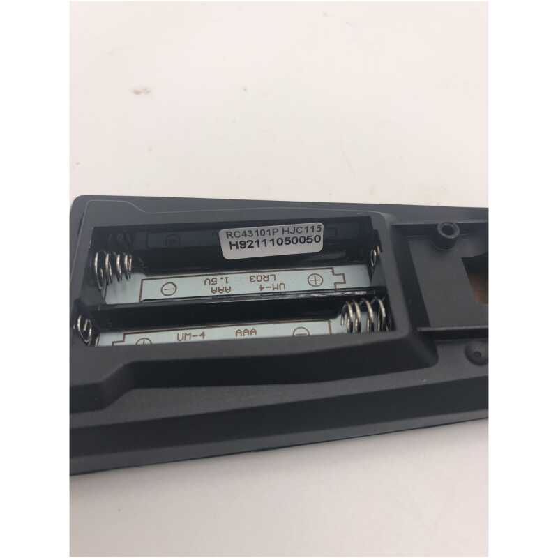 JVC RC43101P Remote Control