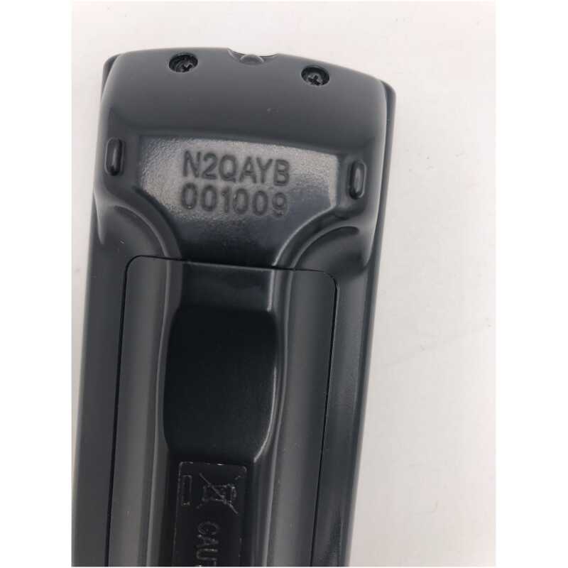 Panasonic N2QAYB001009 Remote Control