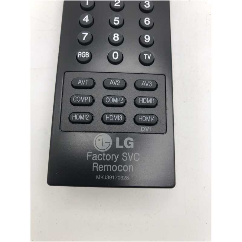 LG MKJ39170828 Remote Control