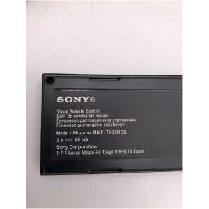Sony RMF-TX201ES Remote Control
