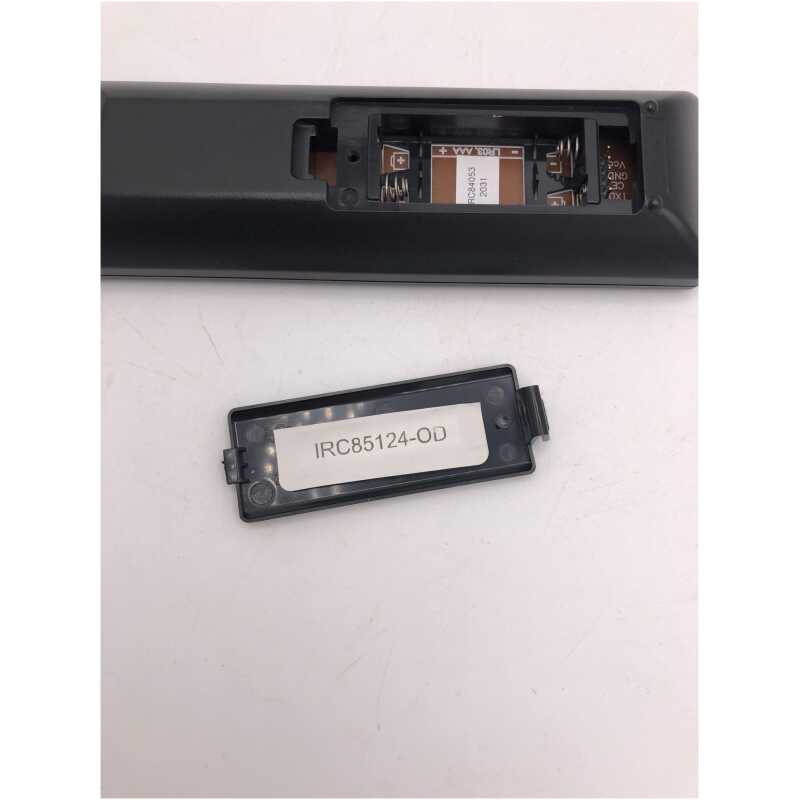 Programmable IRC85124-OD Remote Control