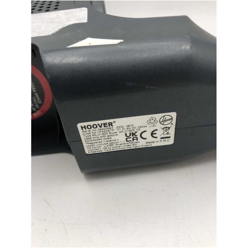 Hoover H-FREE 500 94ld1923_03 Hand Vacuum