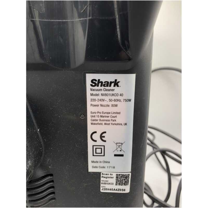 Shark NV801UKCO 40 Main Body Motor
