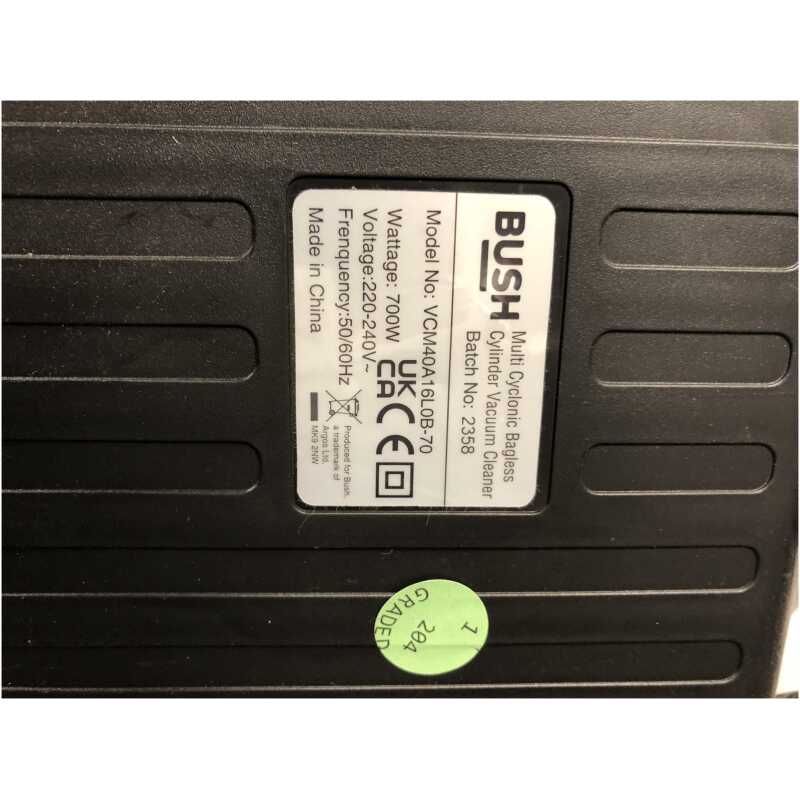 Bush VCM40A16L0B-70 Main Body Motor