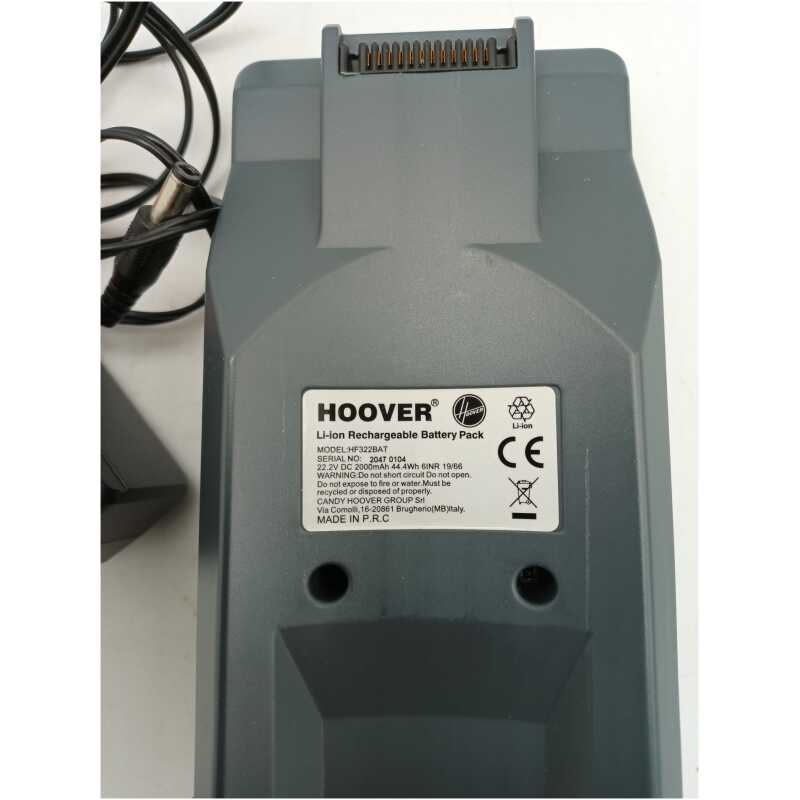 Hoover HF322PET 001 Battery and Charger