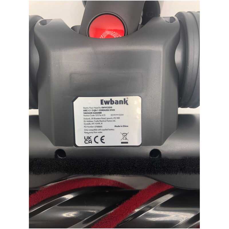 Ewbank EWVC3210 Floorhead with Brush roller