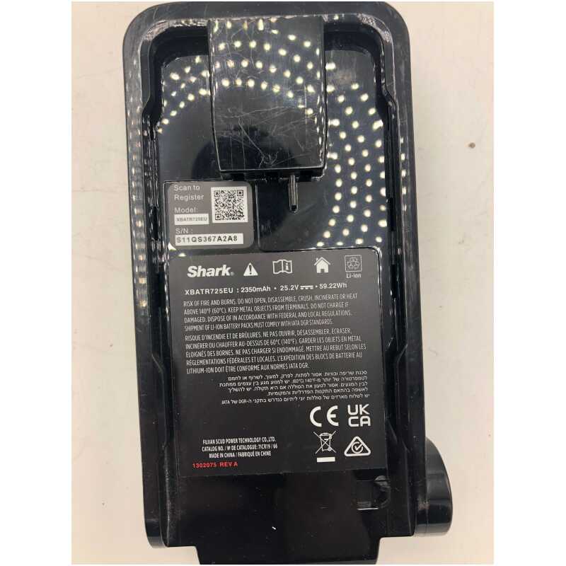 Shark Battery for IZ300 / IZ320 - XBATR725EU