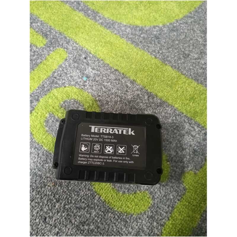 Terrtatek Hedge Strimmer Mainbody with Battery and charger